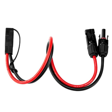 10AWG Solar Connector to SAE Adapter | Connect Solar Panel Connectors to SAE Plug-2