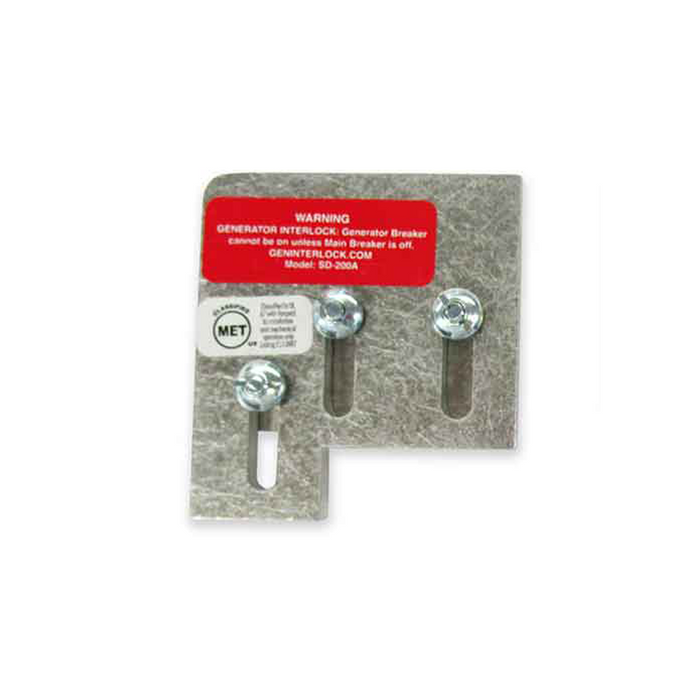 GenInterlock SD-200A generator interlock kit for Square D panels