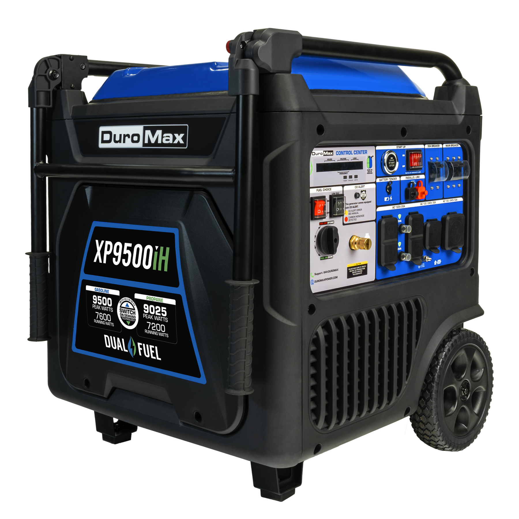 DuroMax XP9500iH inverter generator with 50 amp outlet for RVs