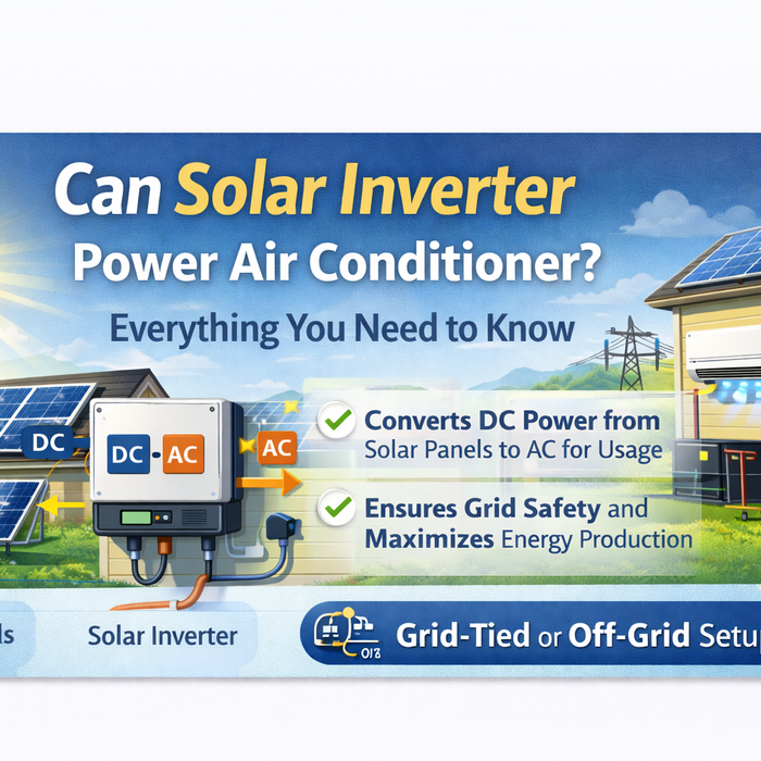 Can Solar Inverter Power Air Conditioner? Everything You Need to Know
