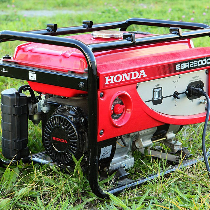 A Honda portable home generator