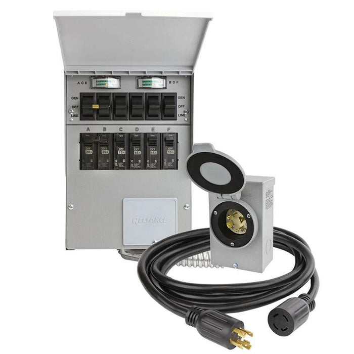 Reliance 306CRK Indoor 6-Circuit Transfer Switch Kit