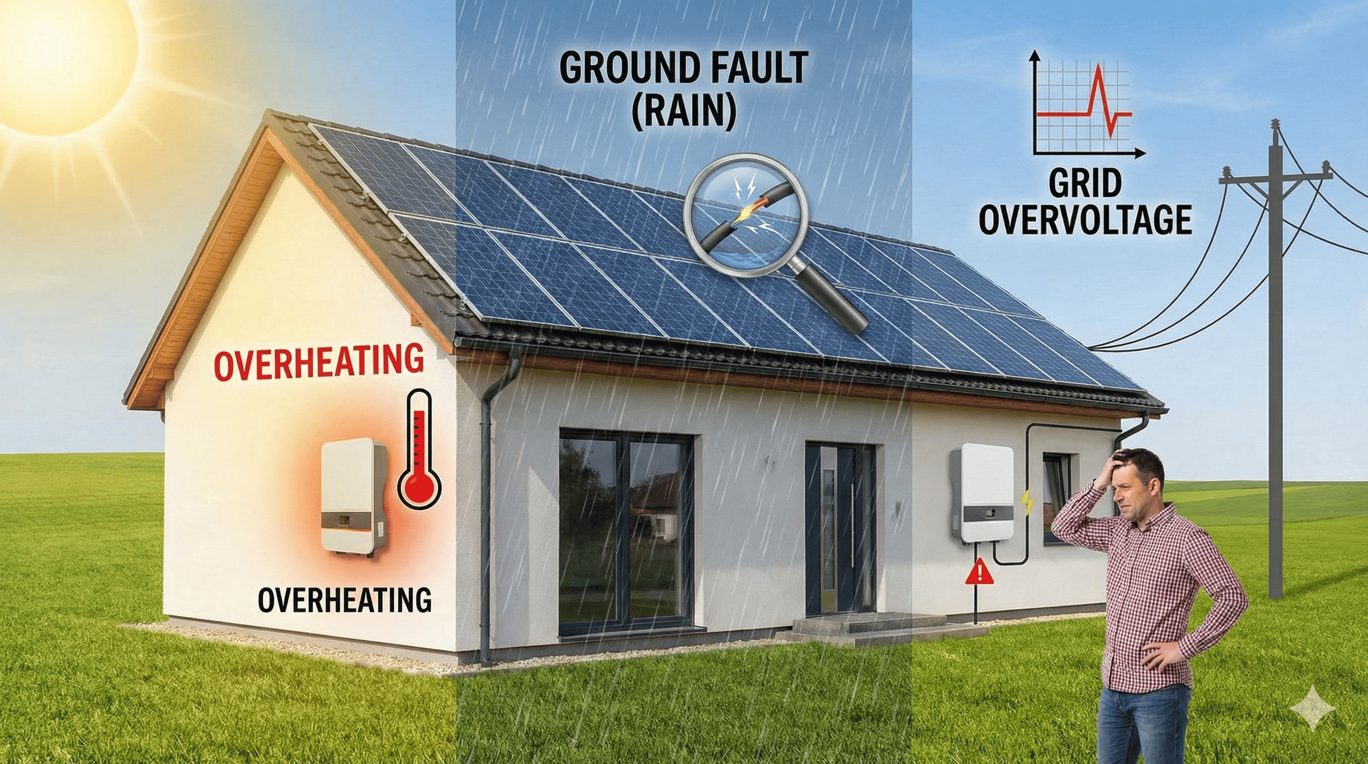 Why Solar Inverter Trip? Understanding Common Fault Codes — Krato Power