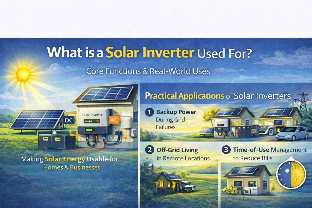 What is a Solar Inverter Used For? Core Functions & Real-World Uses ...
