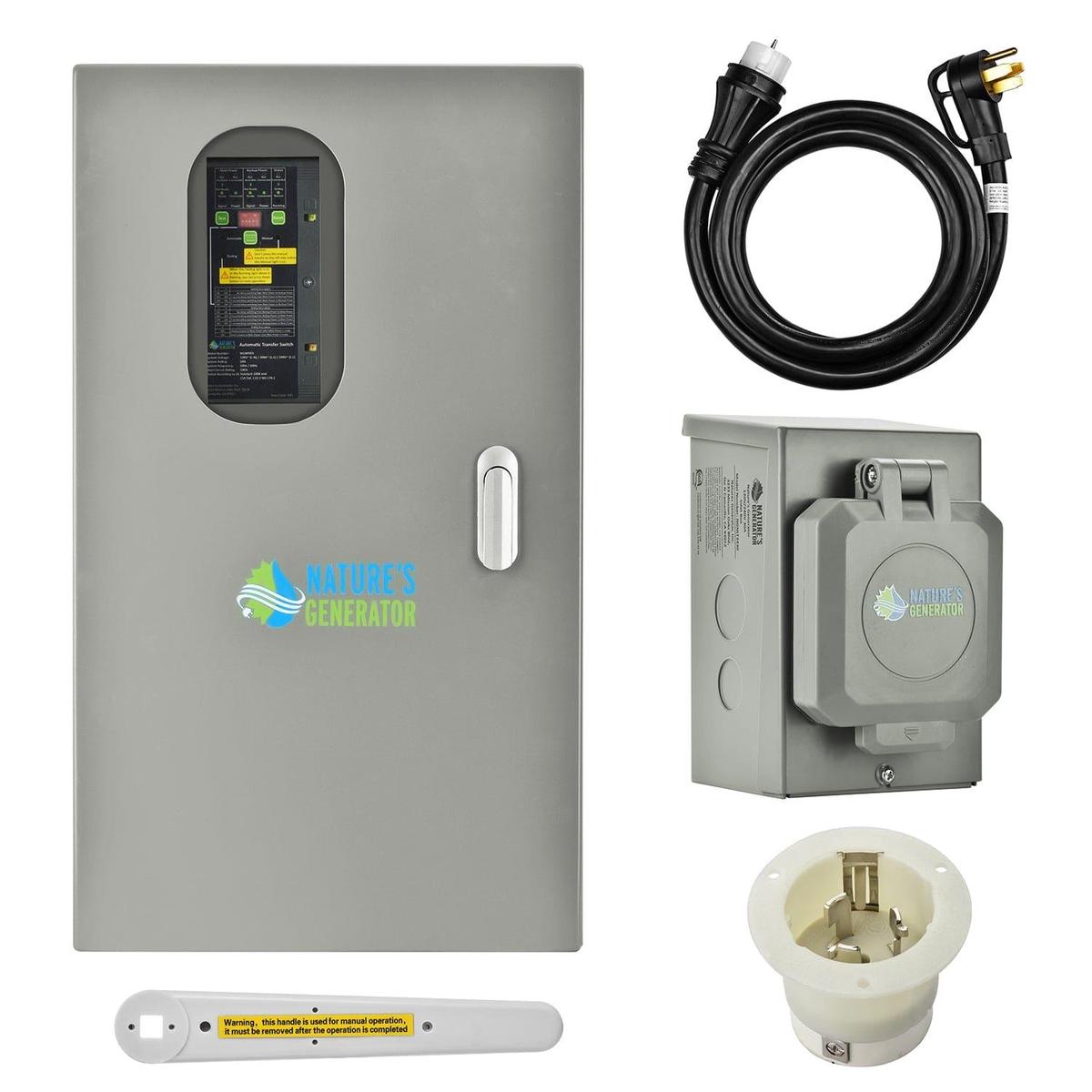 Nature's Generator 50A automatic generator transfer switch
