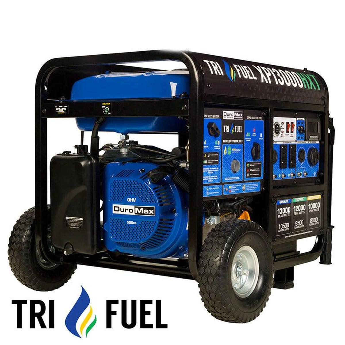 DuroMax XP13000HXT tri fuel portable generator