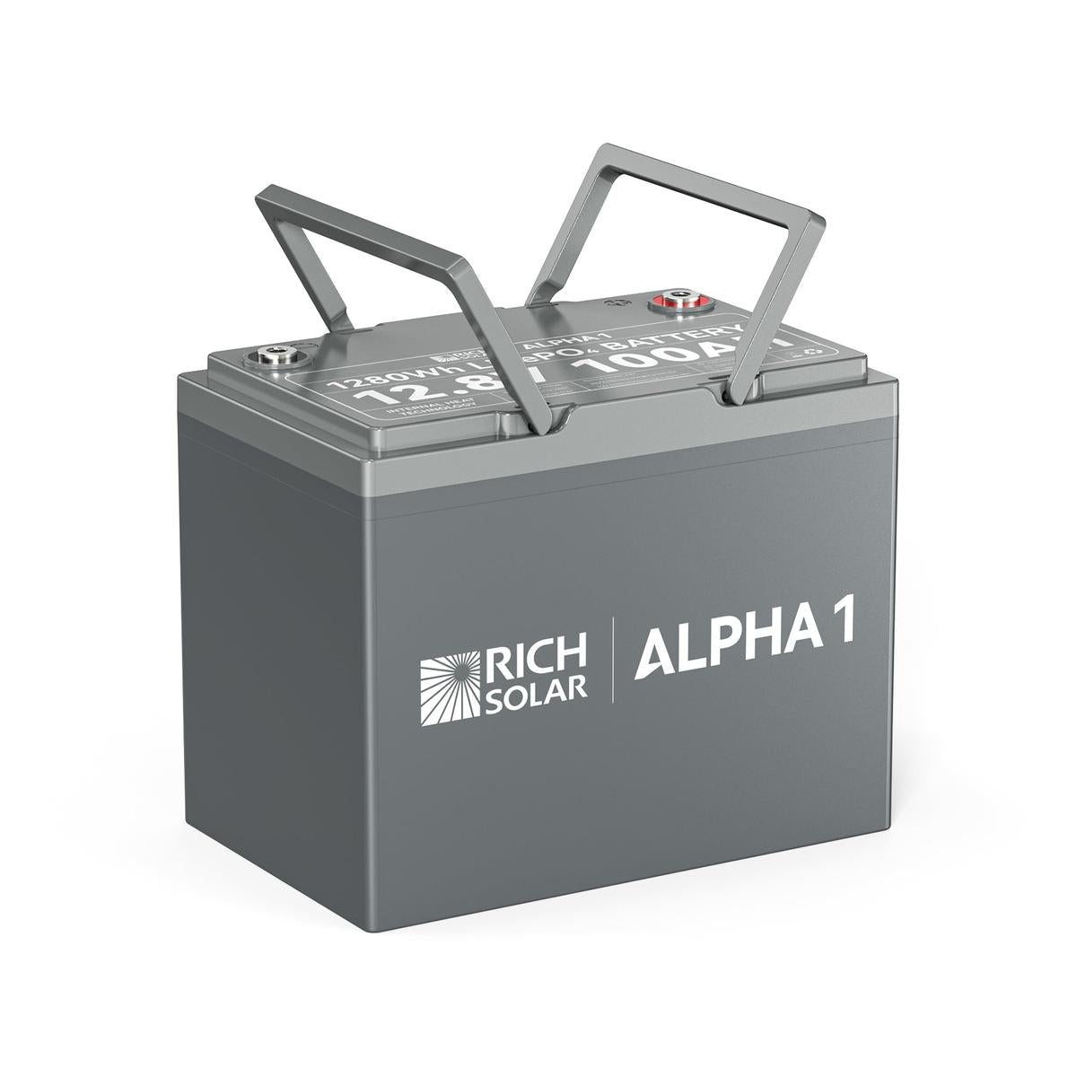 ALPHA 1 | 12V 100Ah LiFePO4 Battery | Powerful 12V Lithium Battery for RVs, Trailers, Vans, Boats, Off-Grid | 5,000 Lifetime Cycles | Bluetooth and Internal Heat Technology-6