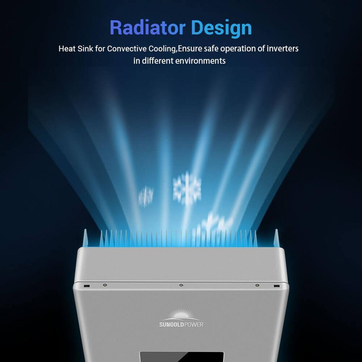 High Voltage 11.4KW Hybrid Split Phase Inverter with APS Transmitter SG11.4KHB-HV-5