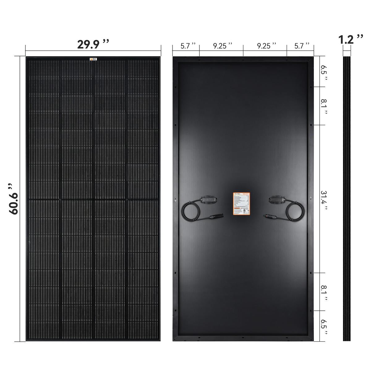 MEGA 250 | 250 Watt Solar Panel | Premier 12V Off-Grid Solar Panel for RVs, Vans, Boats | 25-Year Output Warranty | UL Certified-11