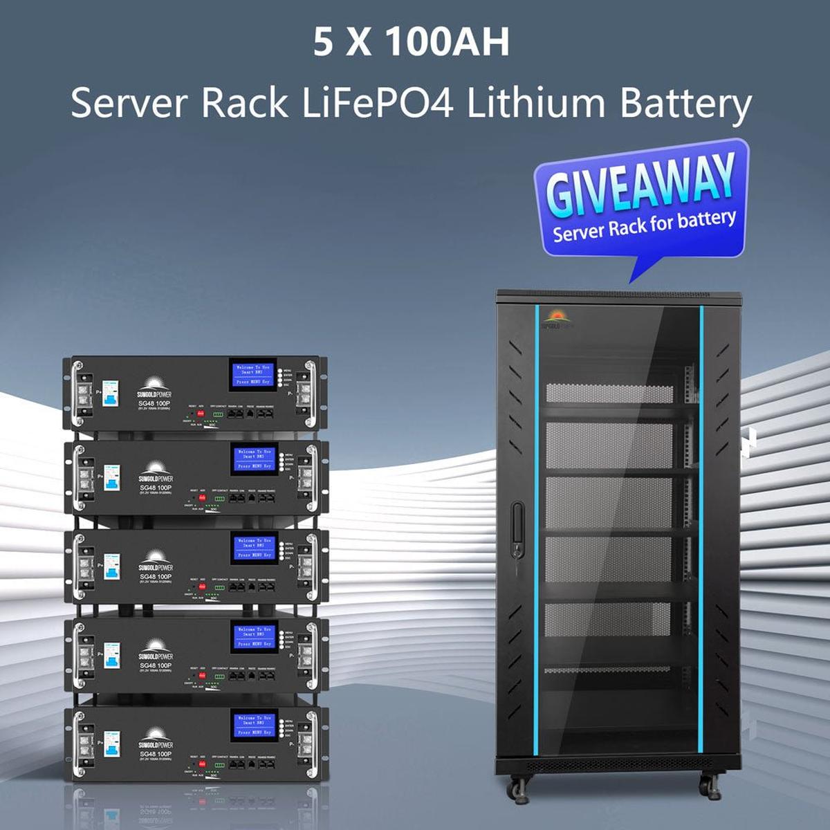 Off Grid Solar Kit 13000W 48VDC 120V/240KWH LiV LifePo4 25.6thium Battery 22 X 440 Watts Solar Panels SGR-13K25E-3