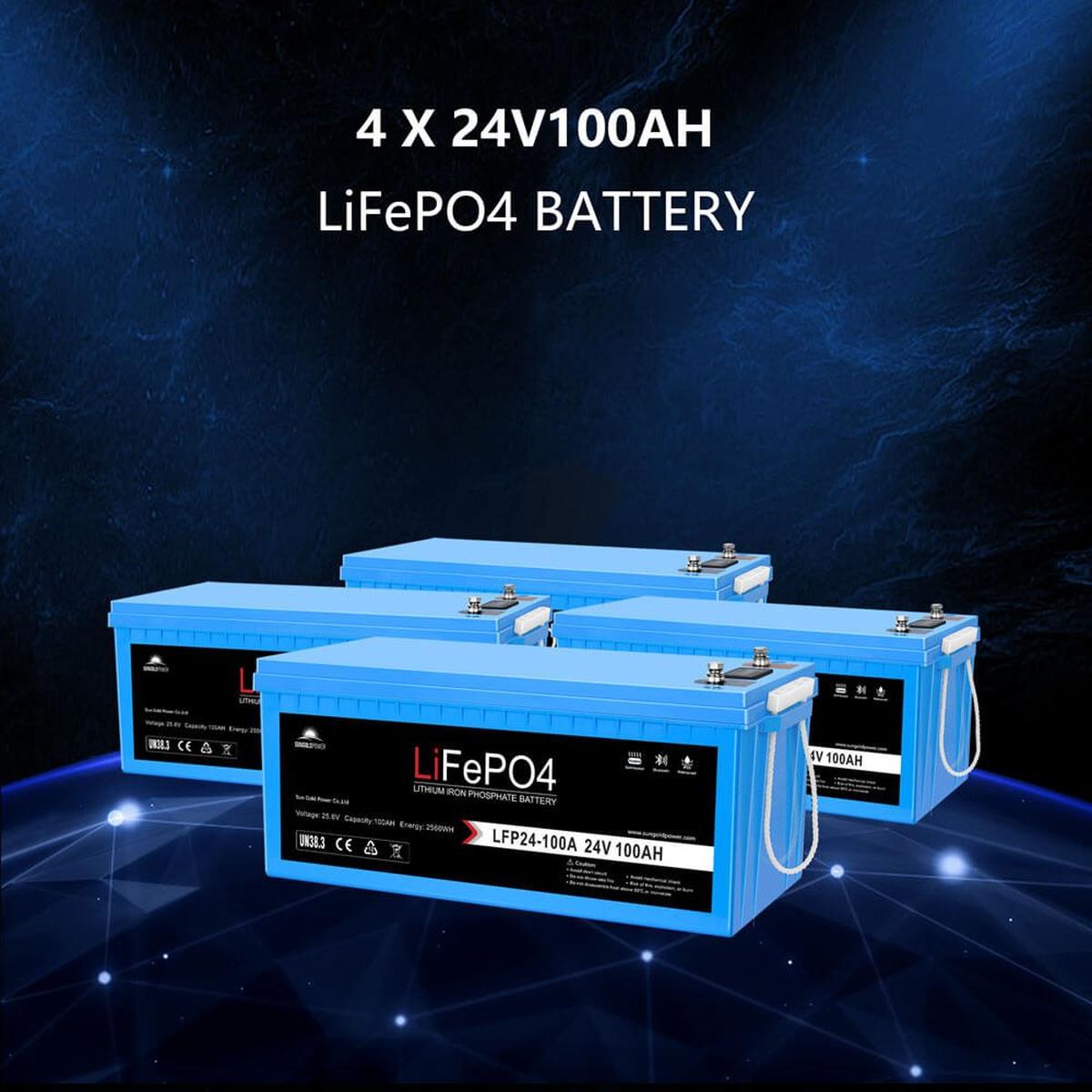 Off Grid Solar Kit 6000W 24/ 48VDC 120V/240V LifePO4 10.24KWH Lithium Battery 6 X 370 Watt Solar Panels SGK-PRO64/ SGK-PRO62-8