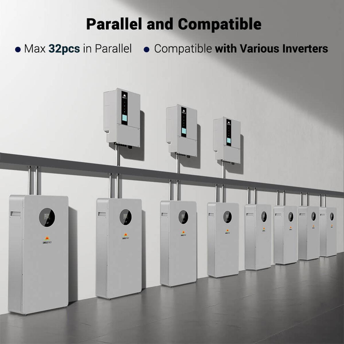 Powerwall X LITHIUM BATTERY 51.2V 200AH SG48200T-6