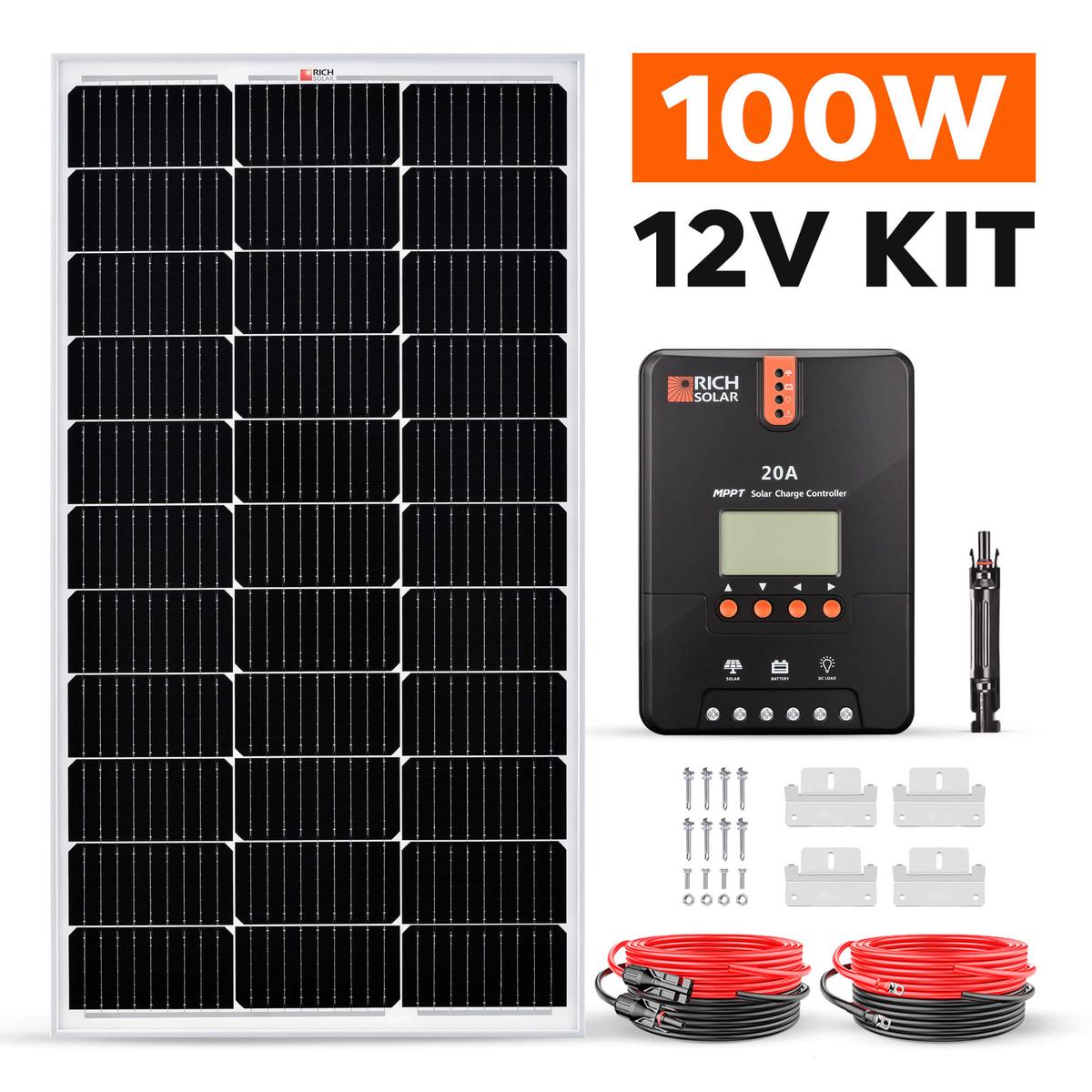 100 Watt Solar Kit-1