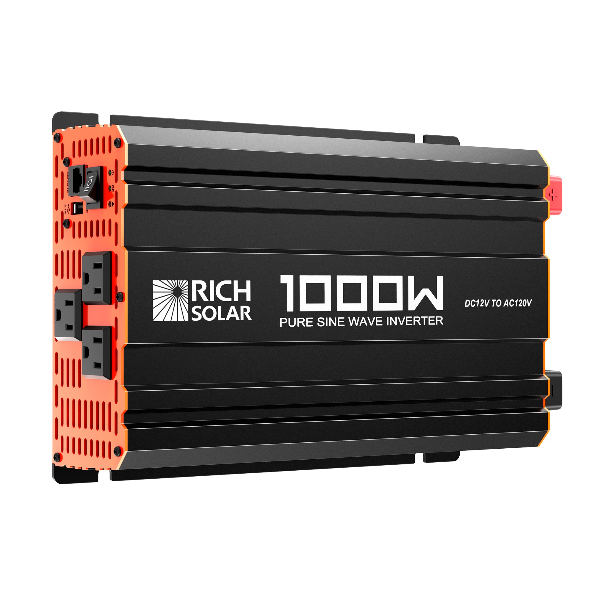 NOVA PURE 1K | 1000 Watt (1kW) 12 Volt Industrial Pure Sine Wave Inverter | Powerful 1000W 12V Off-Grid Inverter for RVs, Trailers, Campers, Vans, Trucks, Overlanders, Boats | Top Rated