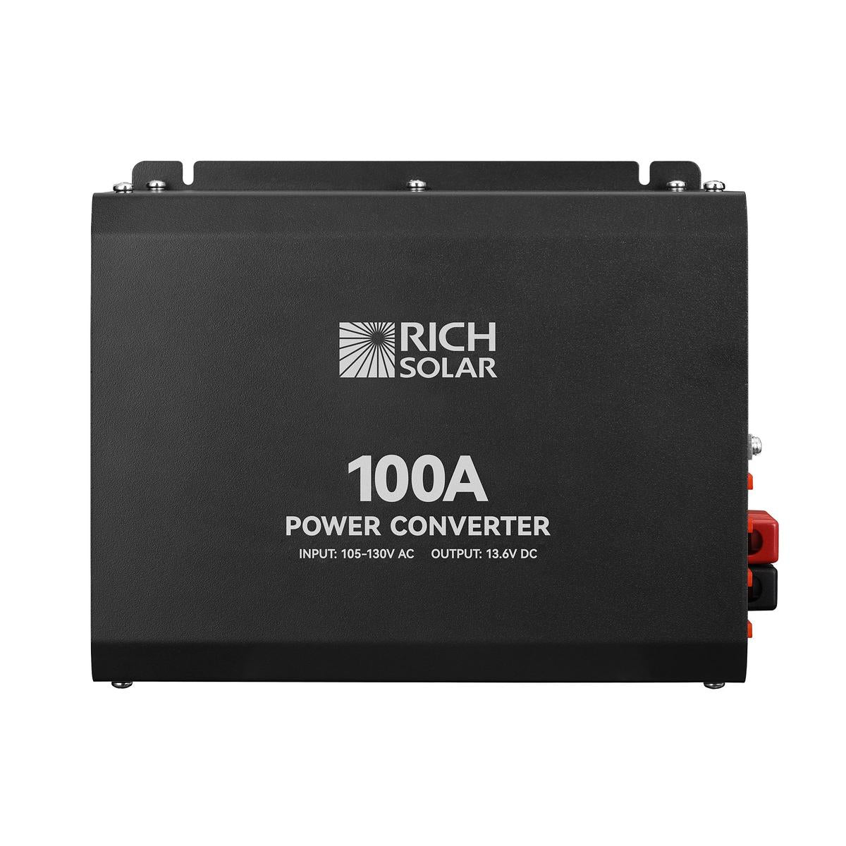 100 Amp Power Converter | 100A 120V Battery Charger | Overload, Overheat, Reverse Polarity Protection | Plug and Play-5