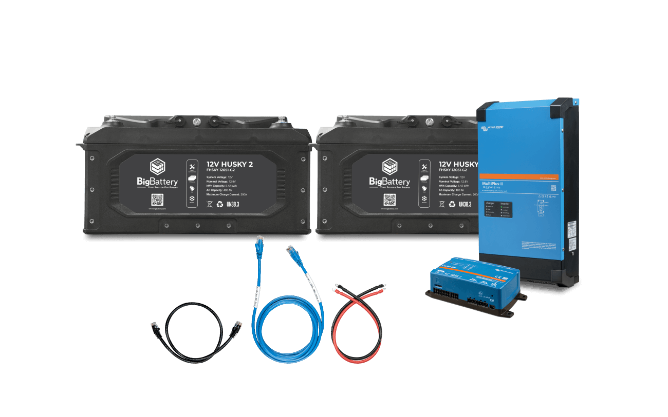 12V 2X HUSKY 2 VICTRON KIT