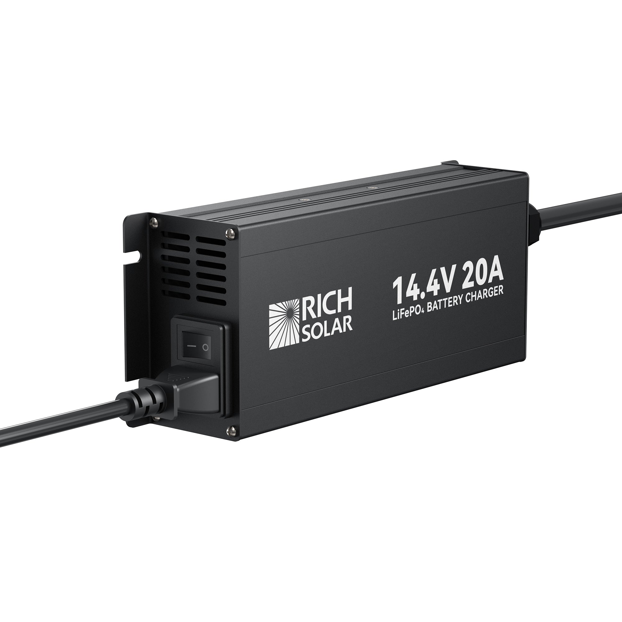 12V(14.6V) 20A | 100-240VAC | 12V LiFePO4 Battery Charger