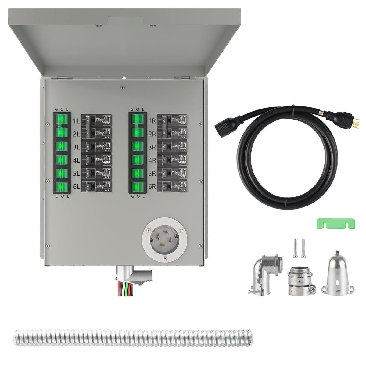 Nature's Generator Lithium 3600 Solar Generator and Transfer Switch-11