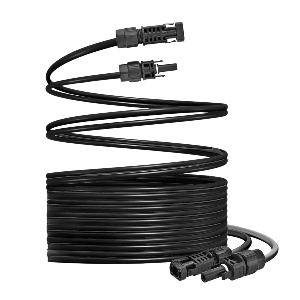 50 Foot Quick Release MC4 Extension Cables for MyGrid 10K System-4
