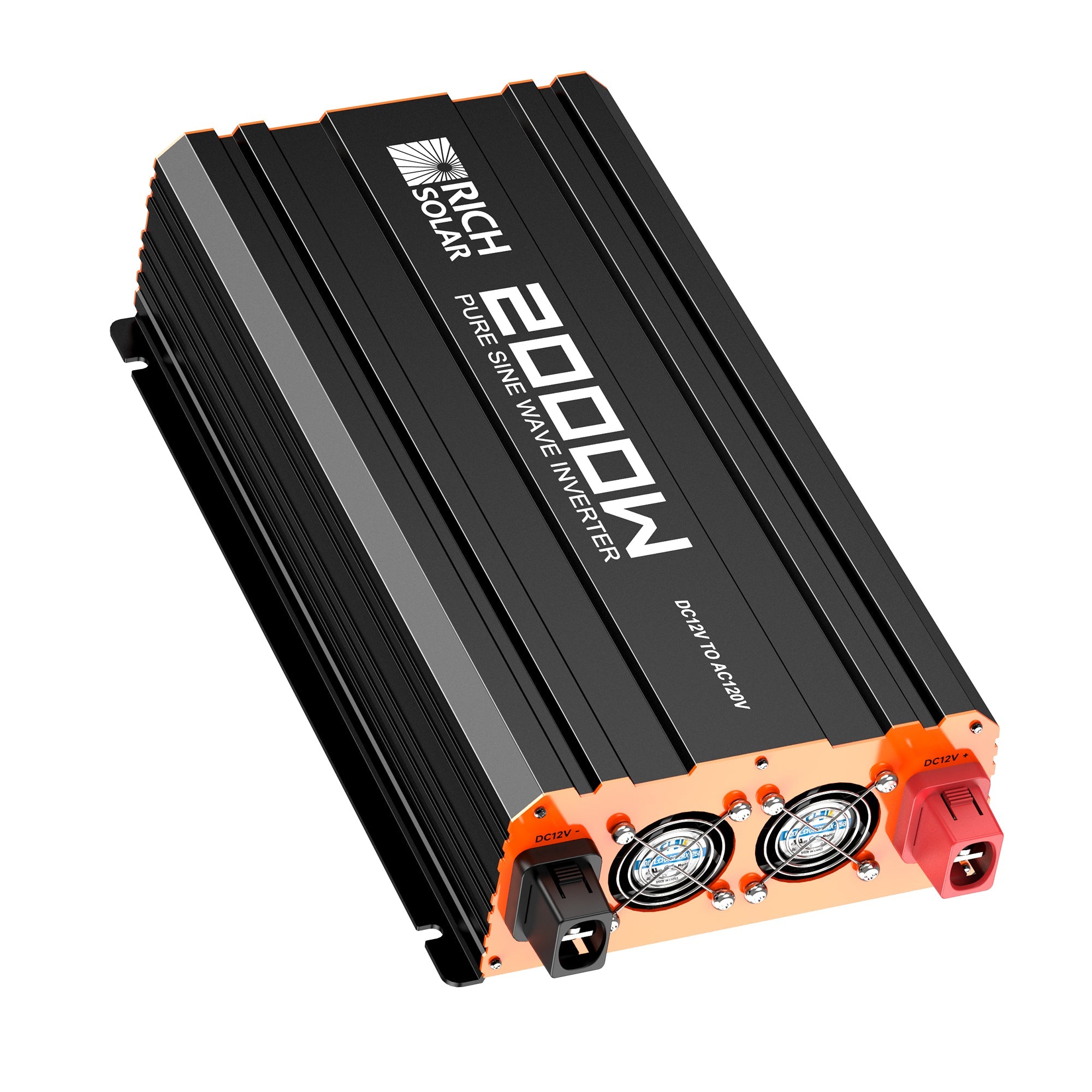 NOVA PURE 2K | 2000 Watt (2kW) 12 Volt Industrial Pure Sine Wave Inverter | Powerful 2000W 12V Off-Grid Inverter for RVs, Trailers, Campers, Vans, Trucks, Overlanders, Boats | Top Rated