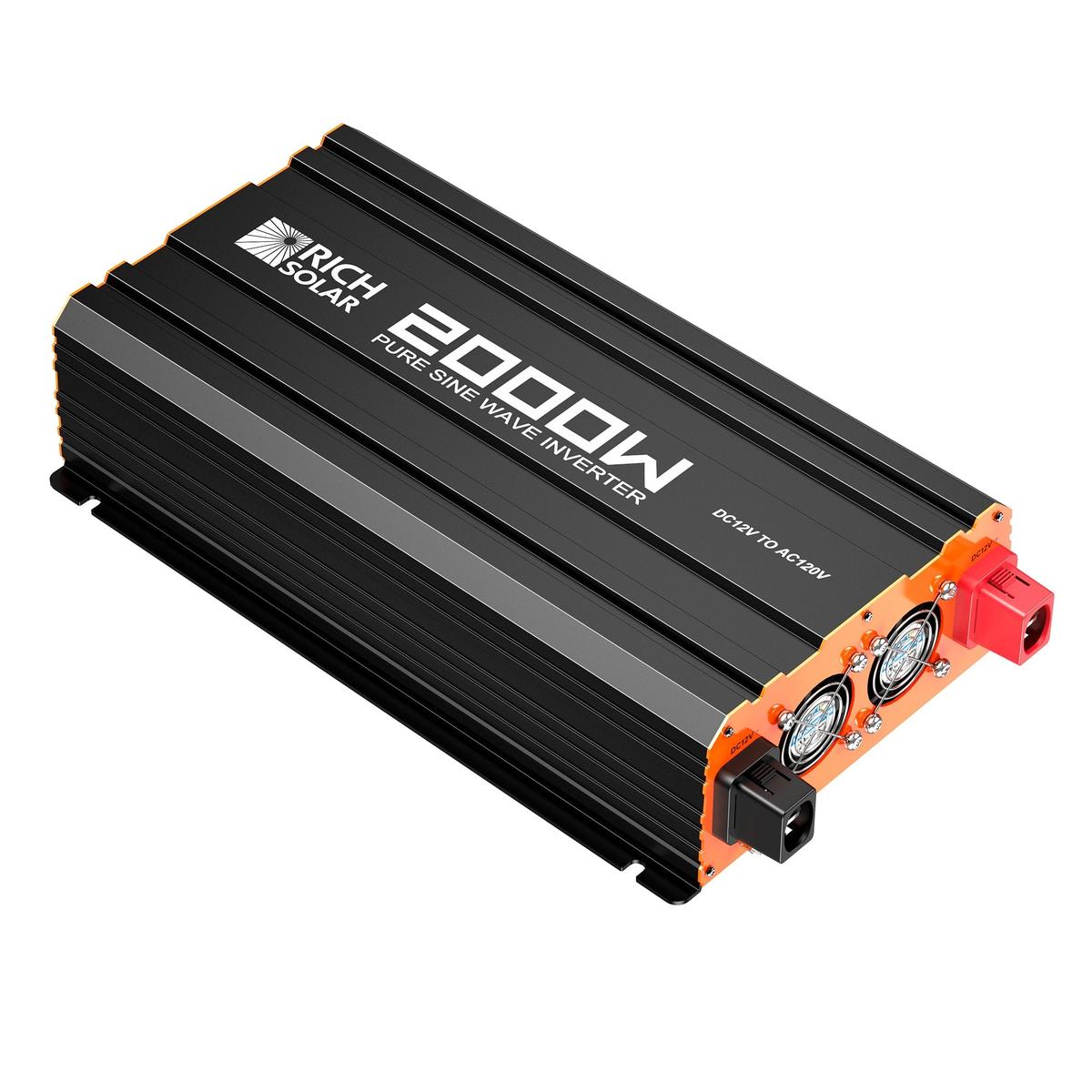 NOVA PURE 2K | 2000 Watt (2kW) 12 Volt Industrial Pure Sine Wave Inverter | Powerful 2000W 12V Off-Grid Inverter for RVs, Trailers, Campers, Vans, Trucks, Overlanders, Boats | Top Rated-6