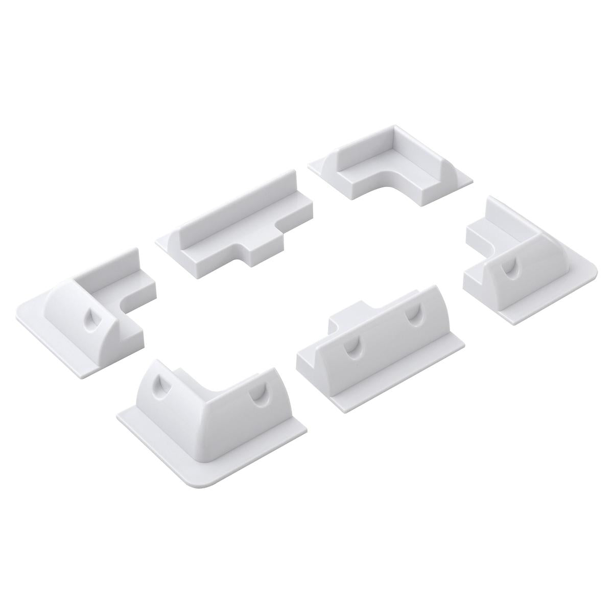 Corner Bracket Mounts | Set of 6 Brackets for Solar Panel Mounting | Designed for RICH SOLAR MEGA Series Solar Panels | Easy to Install-12
