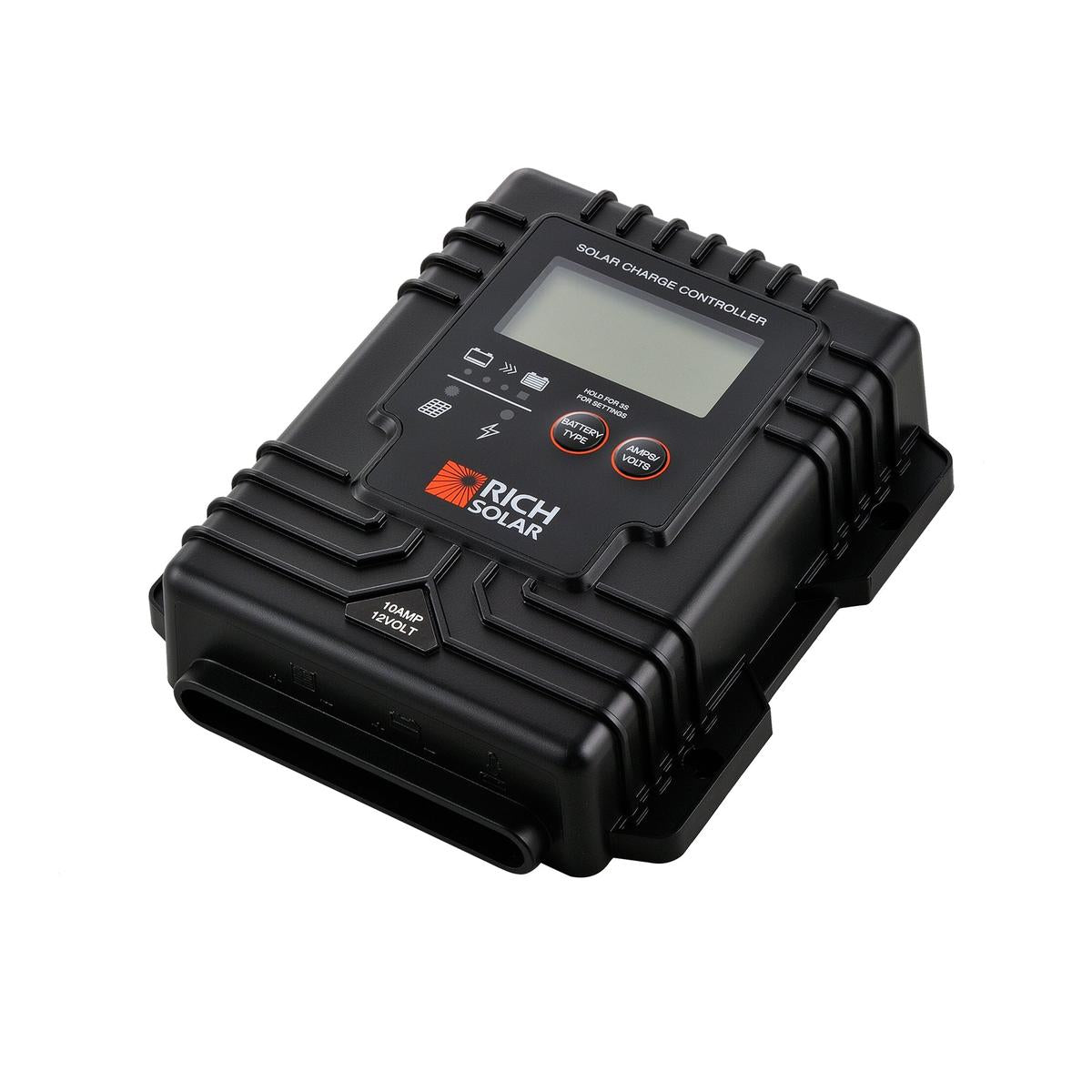 BRAVO Waterproof 10 | 10 Amp Waterproof PWM Solar Charge Controller | Waterproof 10A 12V PWM Solar Controller for RVs, Trailers, Campers, Vans, Boats, Off-Grid | #1 Waterproof Solar Controller-2