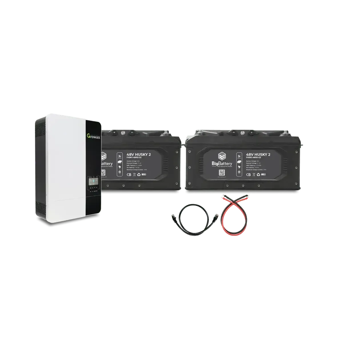 48V 2X HUSKY 2 KIT â€“ 3K Growatt Inverter-1