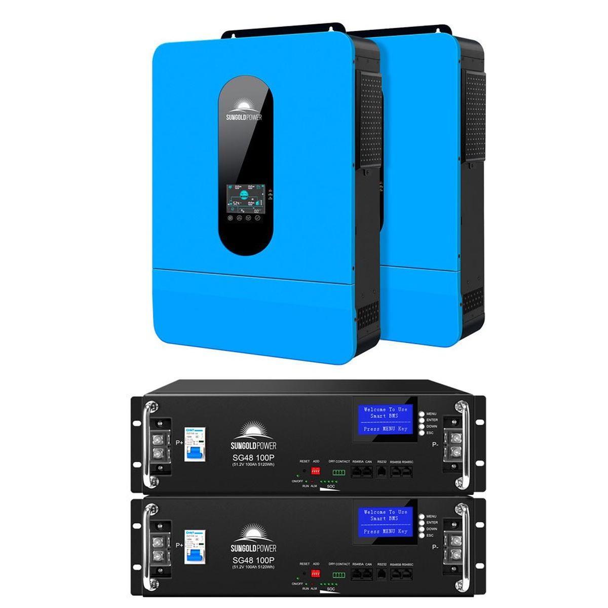 13000W 48V Solar Charge Inverter Split Phase + Wifi Monitor (2 Units Parallel)-7