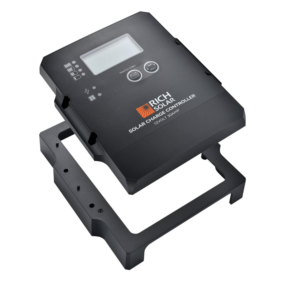 30 Amp PWM Solar Charge Controller | 12V 30A PWM Controller for RVs, Trailers, Campers, Vans, Boats, Off-Grid | Top Rated-2