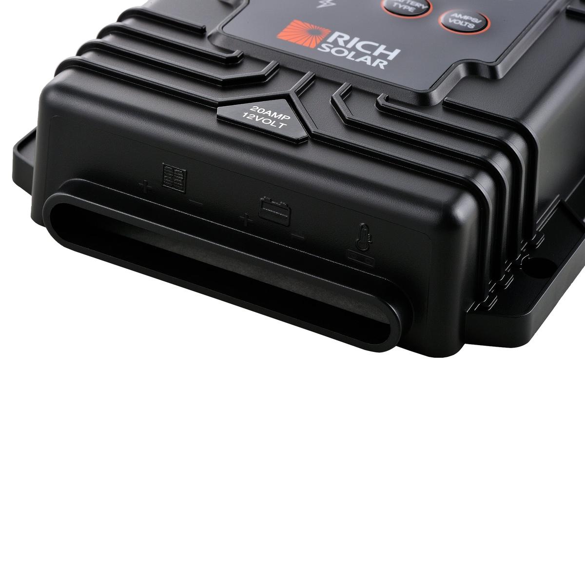 BRAVO Waterproof 20 | 20 Amp Waterproof PWM Solar Charge Controller | Waterproof 20A 12V PWM Controller for RVs, Trailers, Campers, Vans, Boats, Off-Grid | #1 Waterproof Solar Controller-3