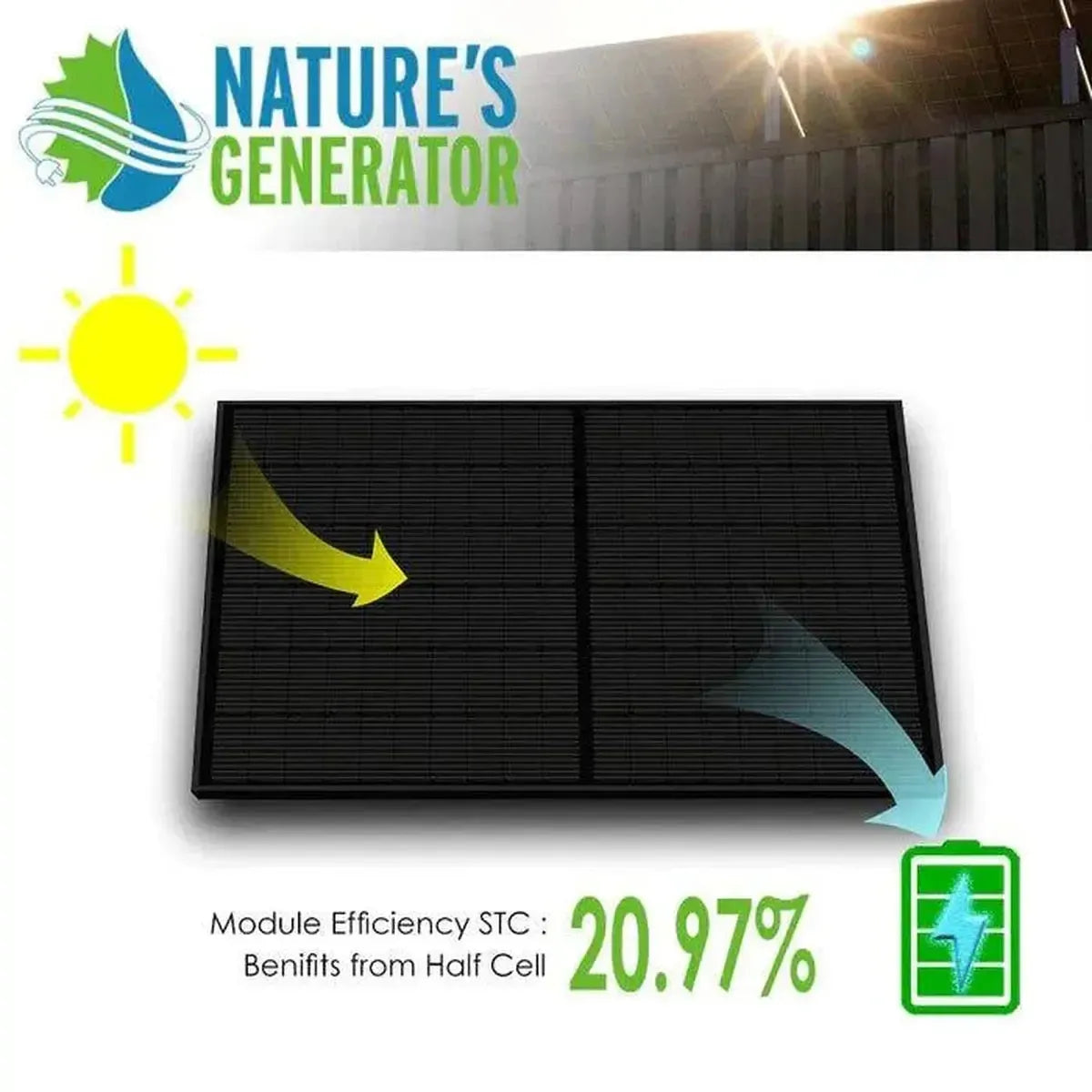 410 Watt Monocrystalline Solar Panel (2 Pack) With Solar Panel Mount Rack-4