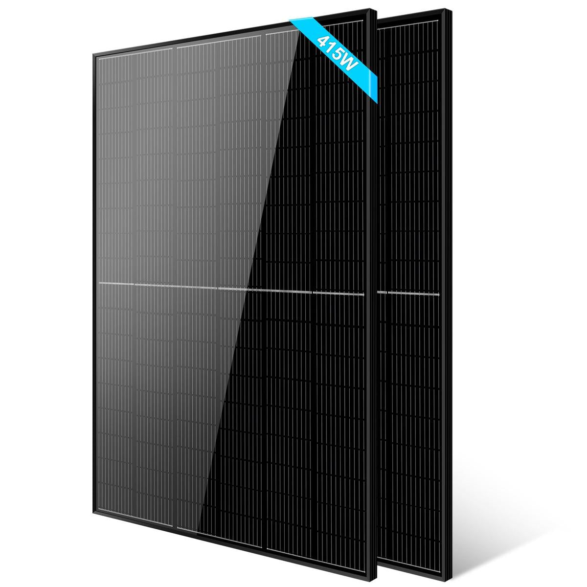 415W MONO BLACK PERC SOLAR PANEL FULL PALLET (32 PANELS) UL 61730-2