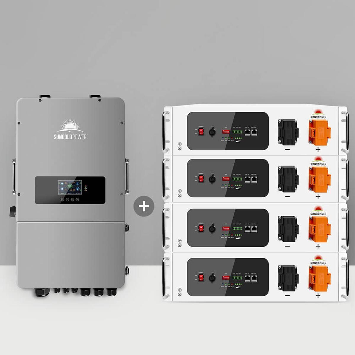 10KW Hybrid Inverter 48V Split Phase Grid Feedback Batteryless-9