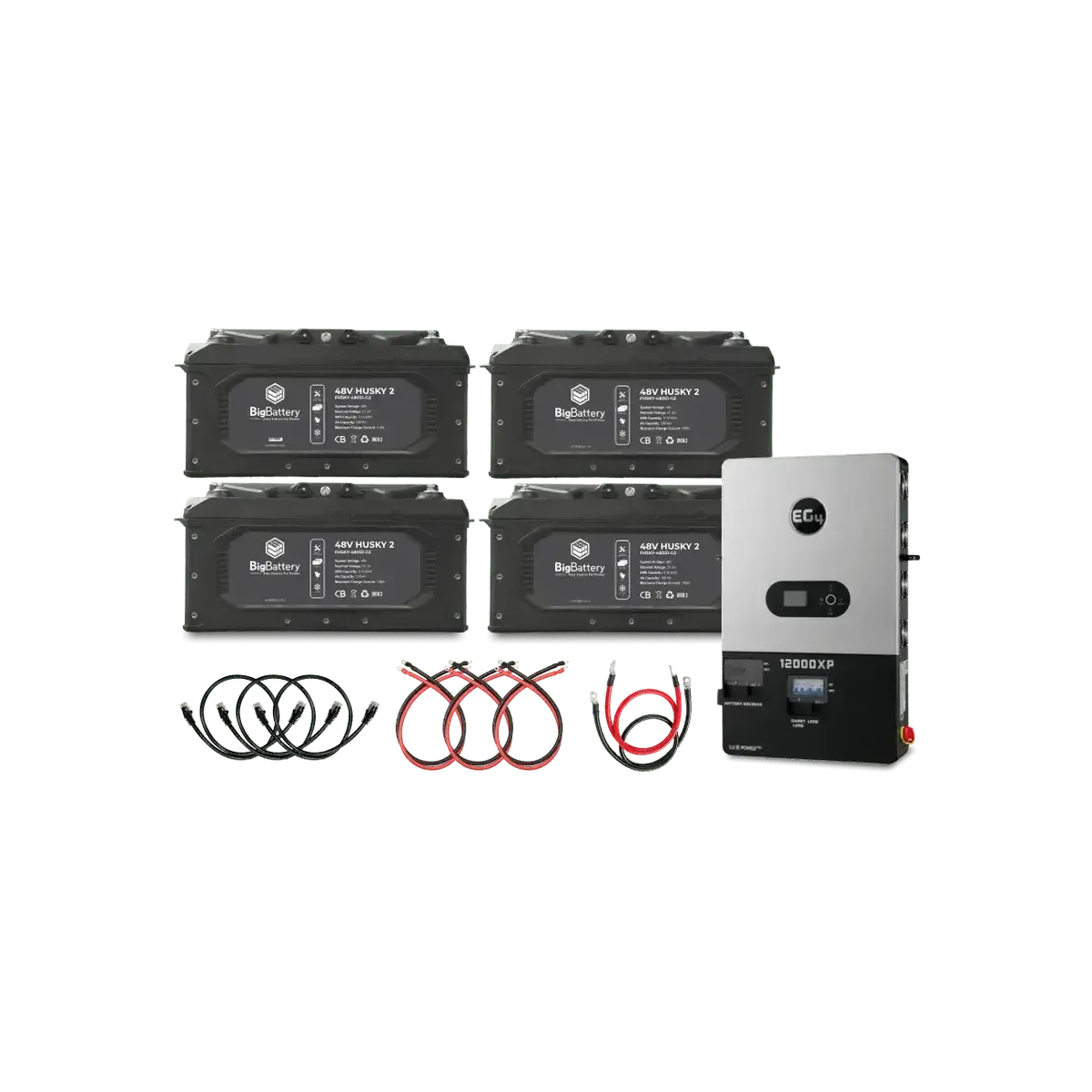 48V 4X HUSKY 2 KIT EG4 12K OFF-GRID INVERTER-1