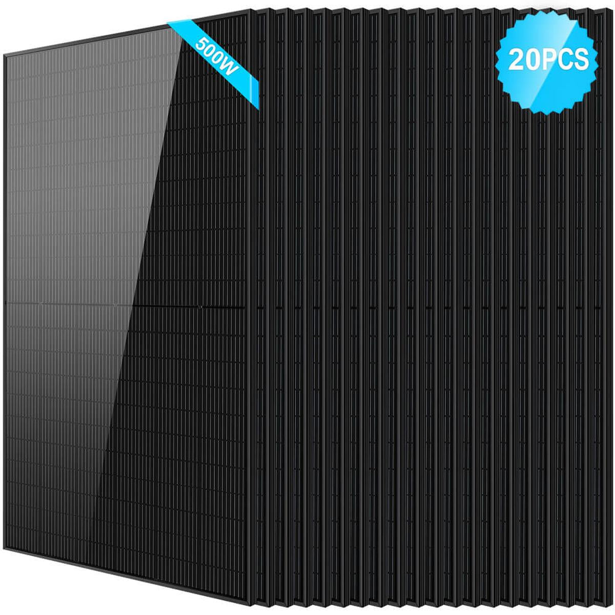 500W Mono Black PERC Solar Panel UL 61730-16