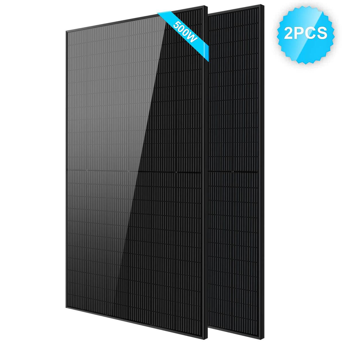 500W Mono Black PERC Solar Panel UL 61730-7