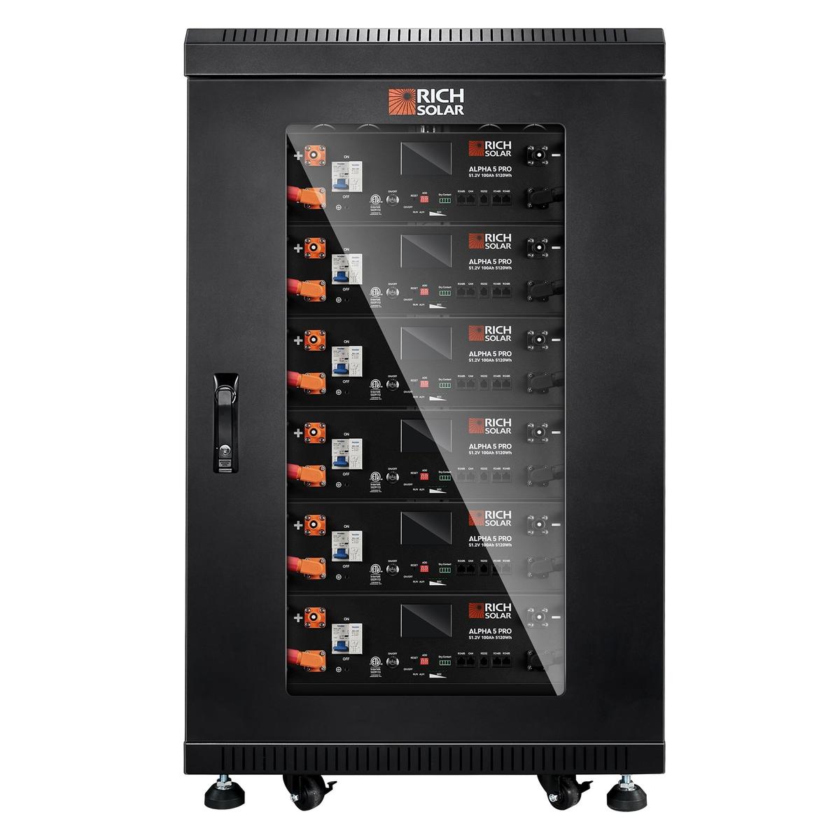 ALPHA 5 PRO | 51.2V 100Ah LiFePO4 Battery | Premium 48V Server Rack Lithium Battery for Residential, Commercial, RVs, Off-Grid | 7,000 Lifetime Cycles | 10 Year Warranty | UL1973, UL9540A Certified | BACKORDER-24