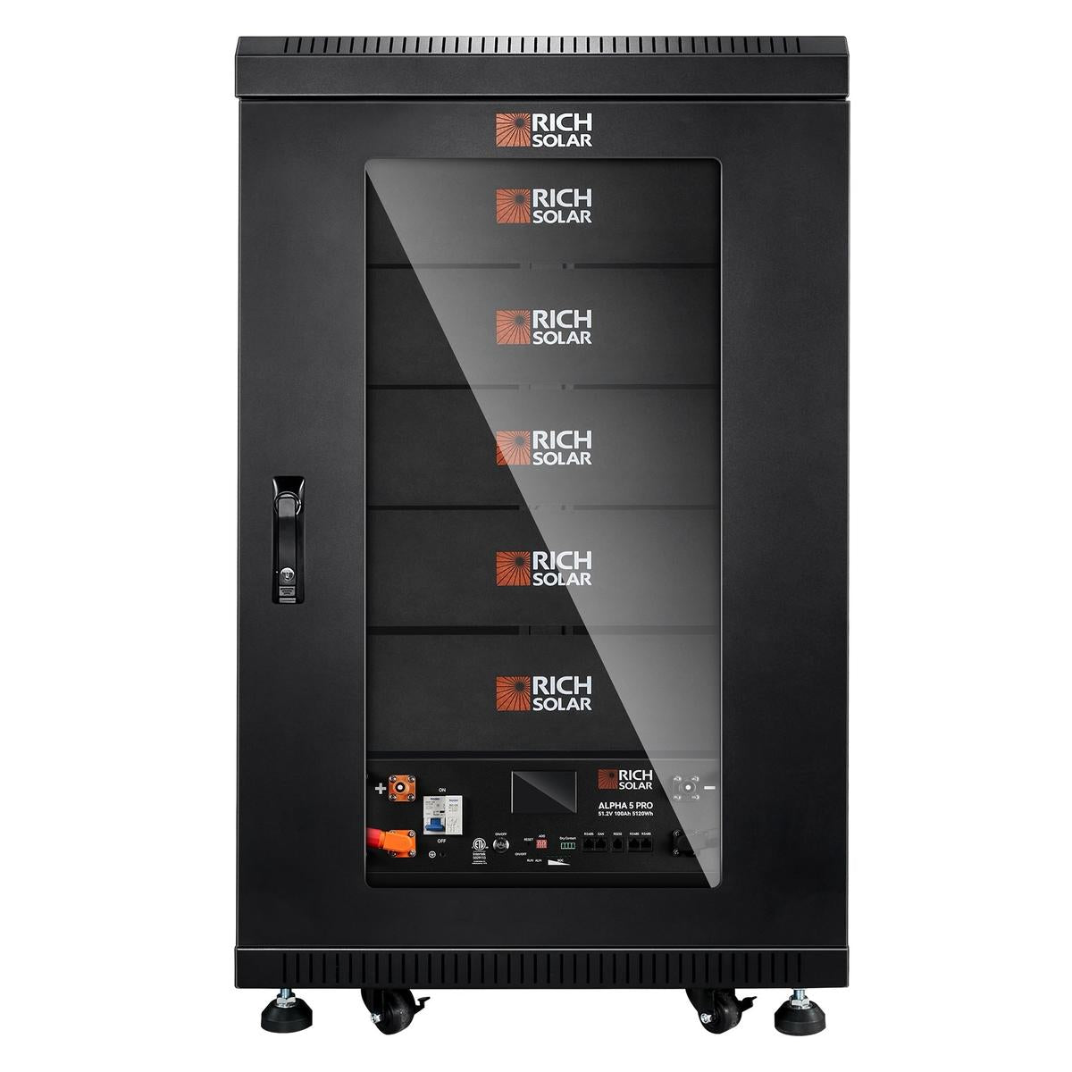 ALPHA 5 PRO | 51.2V 100Ah LiFePO4 Battery | Premium 48V Server Rack Lithium Battery for Residential, Commercial, RVs, Off-Grid | 7,000 Lifetime Cycles | 10 Year Warranty | UL1973, UL9540A Certified | BACKORDER-21