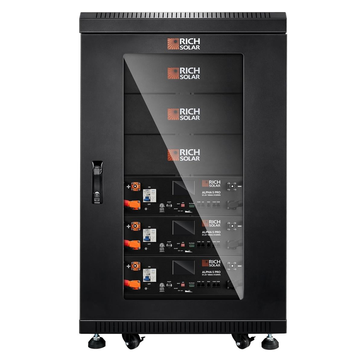 ALPHA 5 PRO | 51.2V 100Ah LiFePO4 Battery | Premium 48V Server Rack Lithium Battery for Residential, Commercial, RVs, Off-Grid | 7,000 Lifetime Cycles | 10 Year Warranty | UL1973, UL9540A Certified | BACKORDER-22