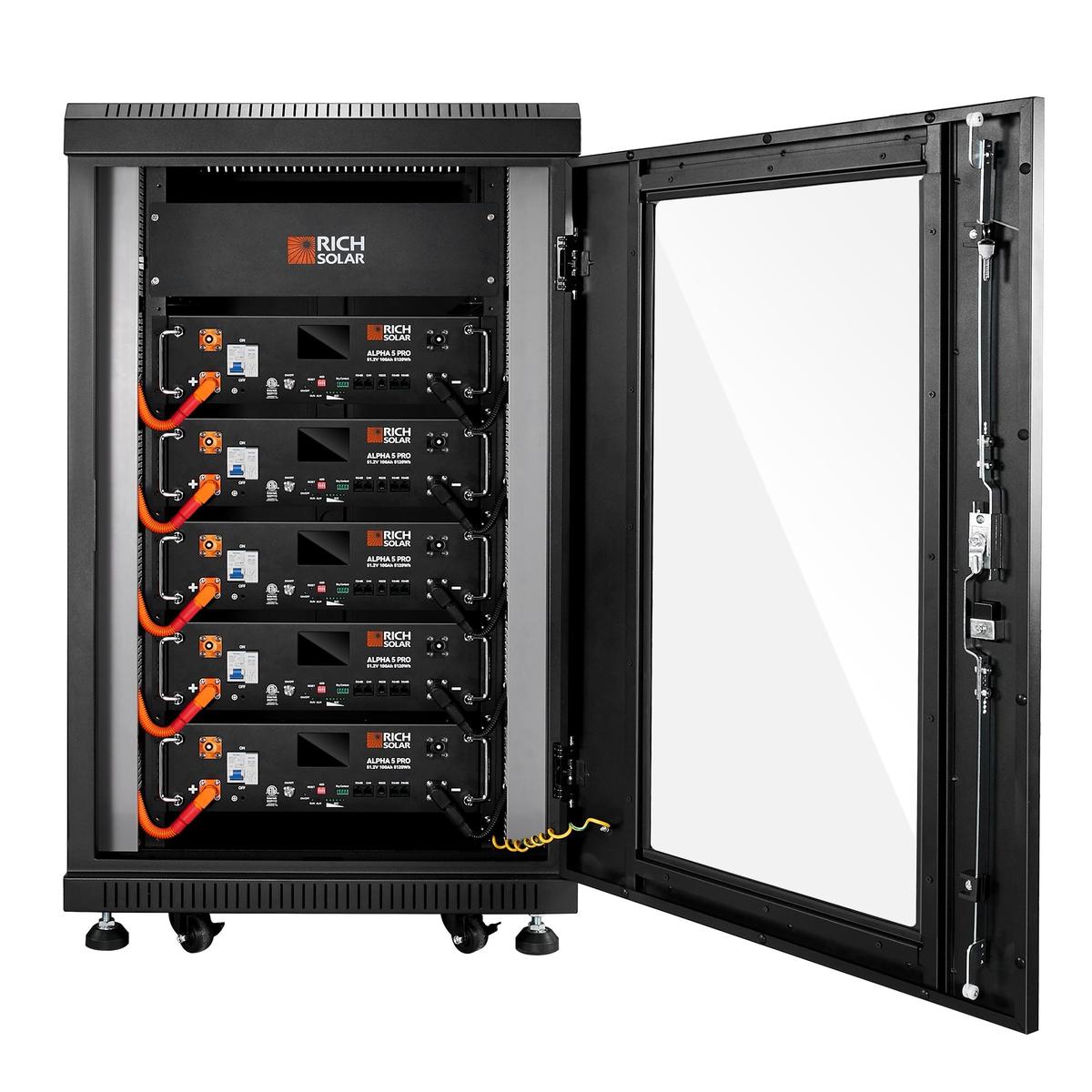 ALPHA 5 PRO | 51.2V 100Ah LiFePO4 Battery | Premium 48V Server Rack Lithium Battery for Residential, Commercial, RVs, Off-Grid | 7,000 Lifetime Cycles | 10 Year Warranty | UL1973, UL9540A Certified | BACKORDER-26