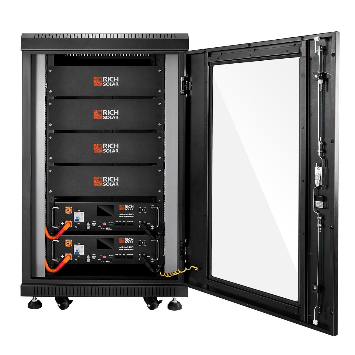 ALPHA 5 PRO | 51.2V 100Ah LiFePO4 Battery | Premium 48V Server Rack Lithium Battery for Residential, Commercial, RVs, Off-Grid | 7,000 Lifetime Cycles | 10 Year Warranty | UL1973, UL9540A Certified | BACKORDER-29