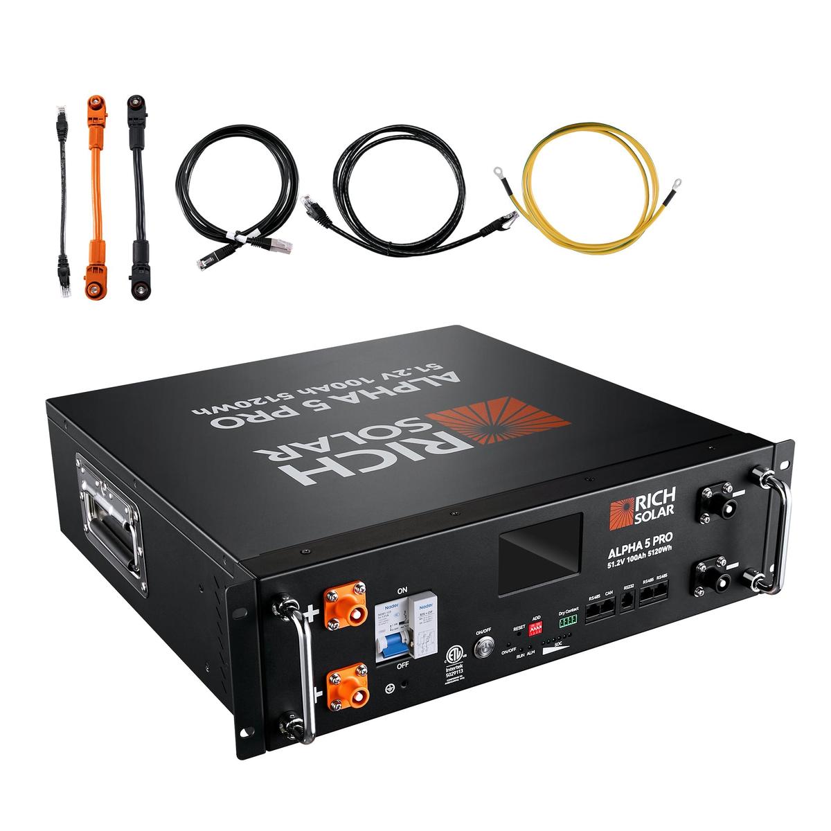 Complete Off-Grid Solar Kit RS-H6548 | 8000W PV Input 48V 120VAC Output + 6560(16x410) Watt Solar PV [KIT-SR0001]-7