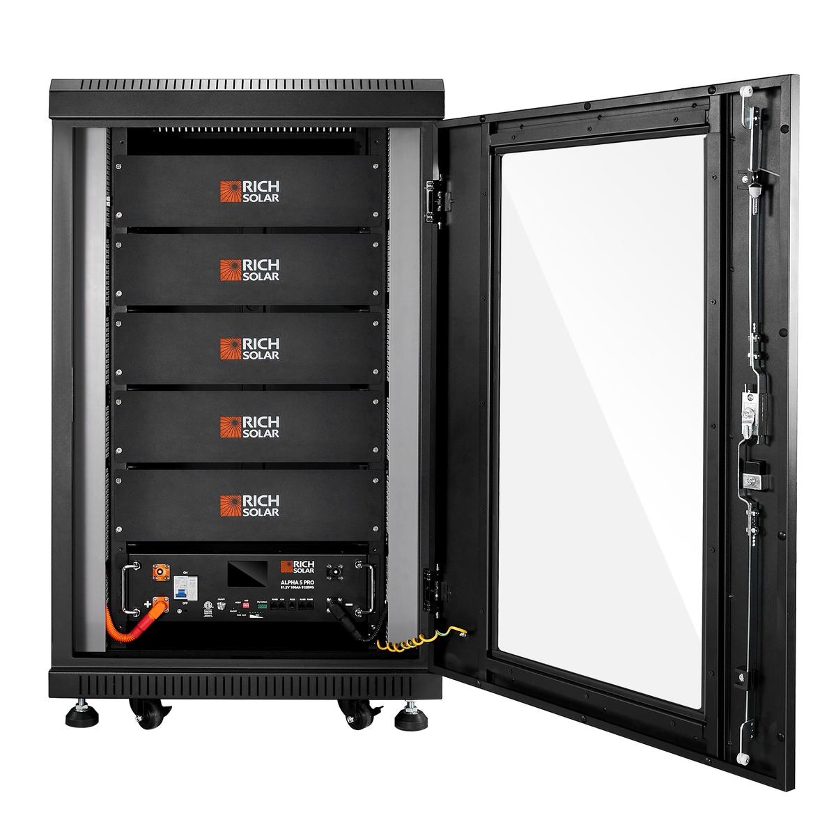 ALPHA 5 PRO | 51.2V 100Ah LiFePO4 Battery | Premium 48V Server Rack Lithium Battery for Residential, Commercial, RVs, Off-Grid | 7,000 Lifetime Cycles | 10 Year Warranty | UL1973, UL9540A Certified | BACKORDER-30