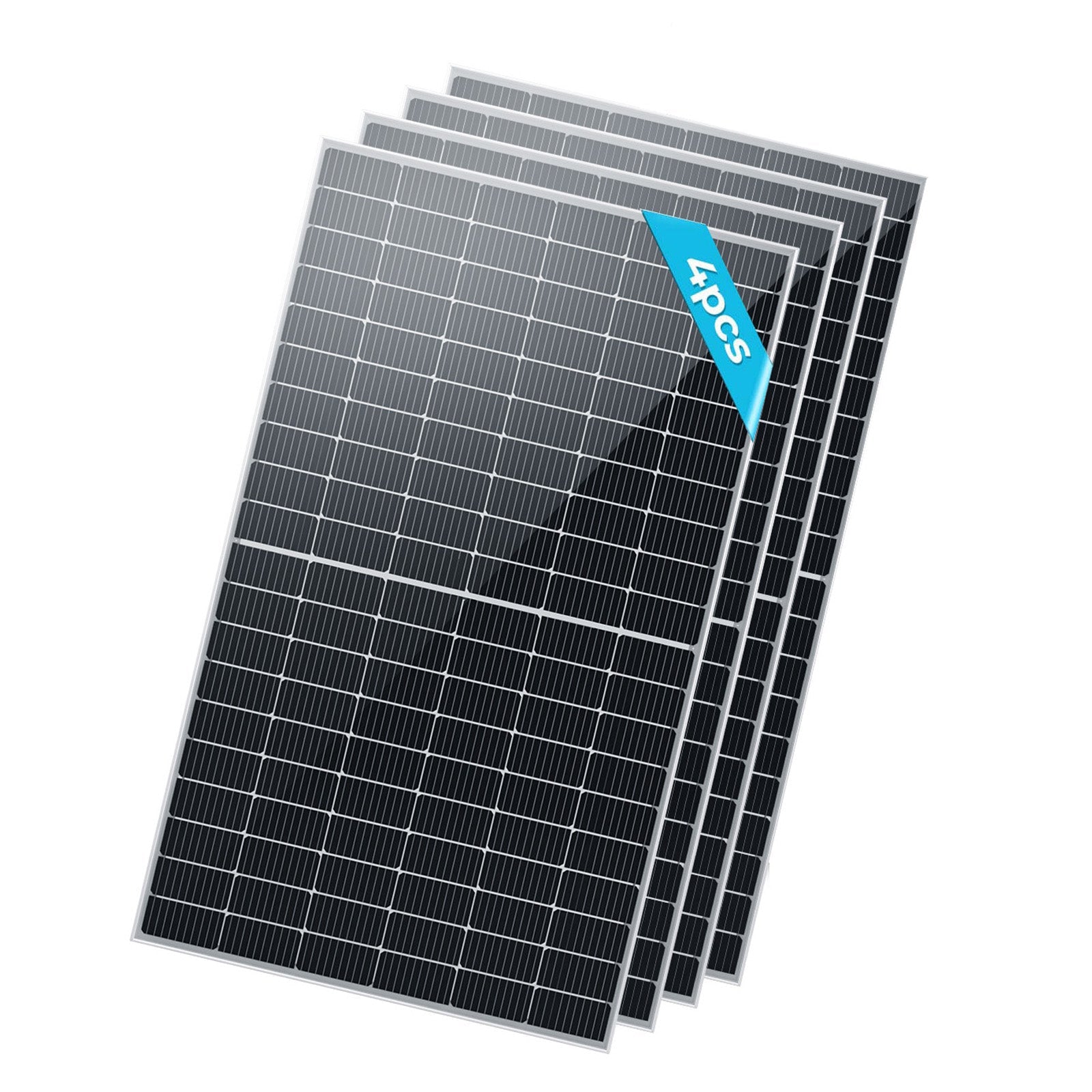 2PCS Bifacial 450 Watt  Monocrystalline Solar Panel