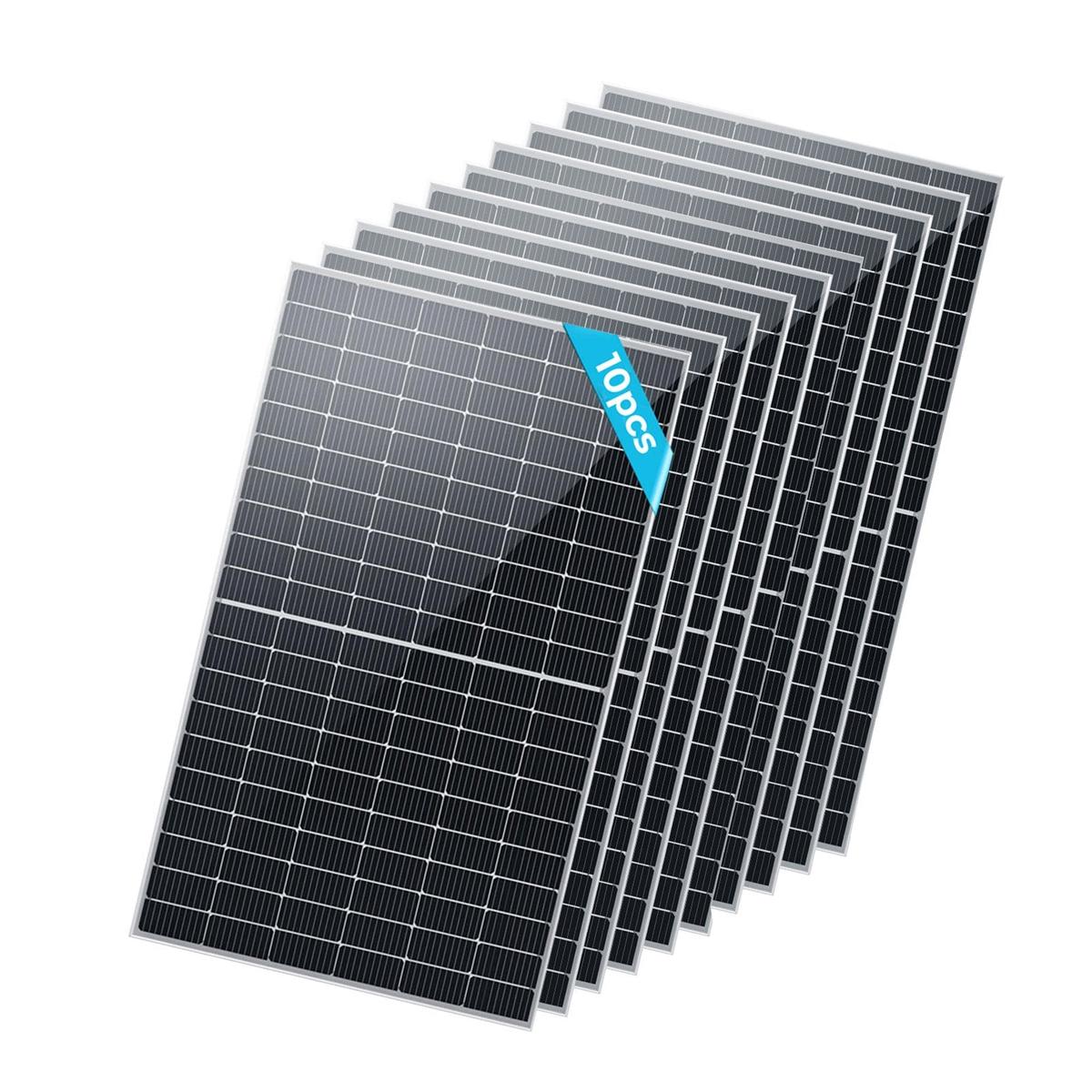 2PCS Bifacial 450 Watt Monocrystalline Solar Panel-6
