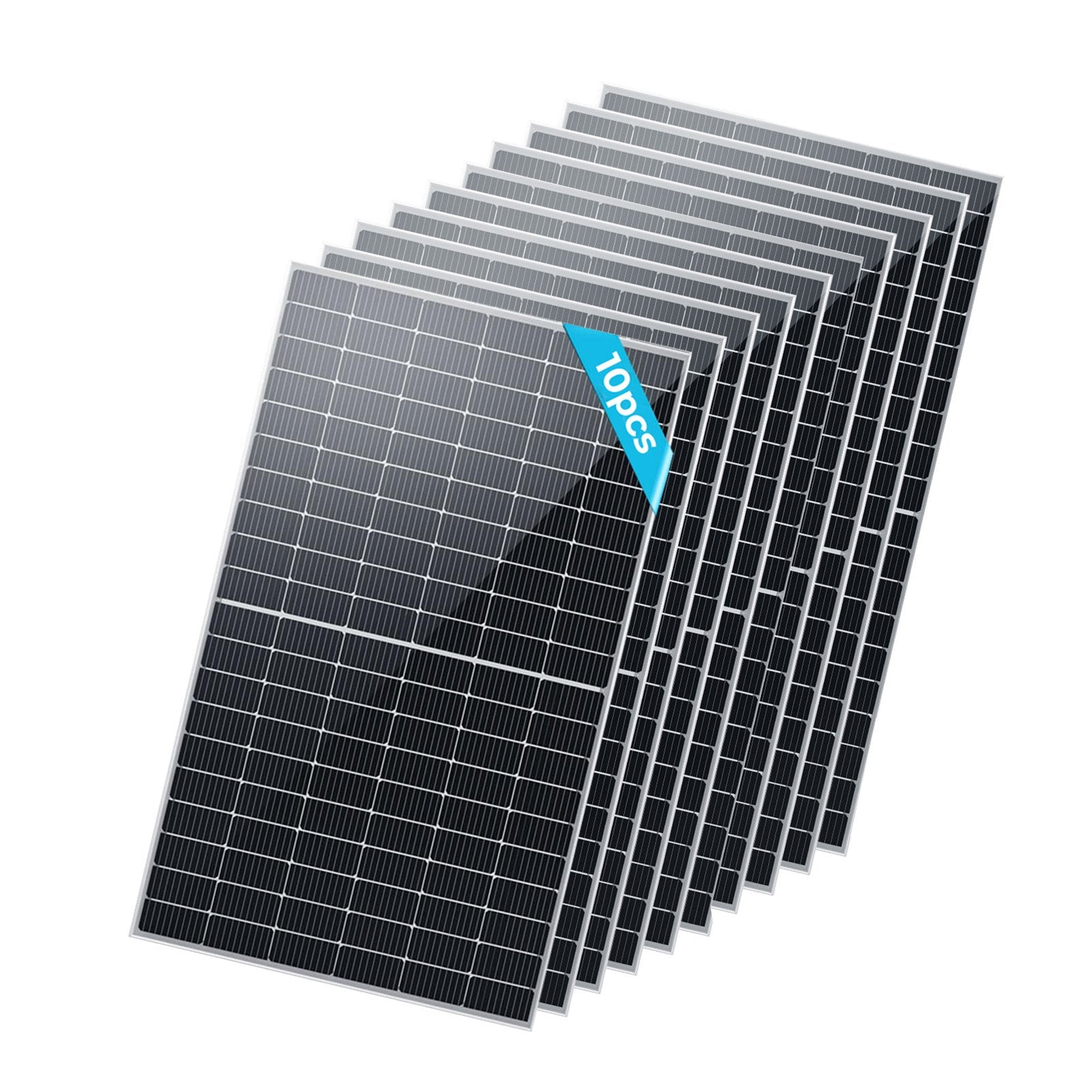 2PCS Bifacial 450 Watt  Monocrystalline Solar Panel