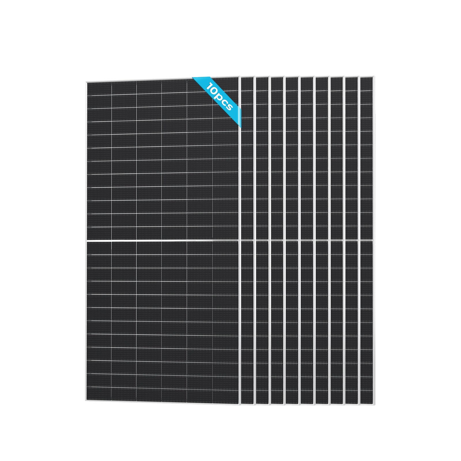 Renogy 2PCS Bifacial 590 Watt N-Type Monocrystalline Solar Panel