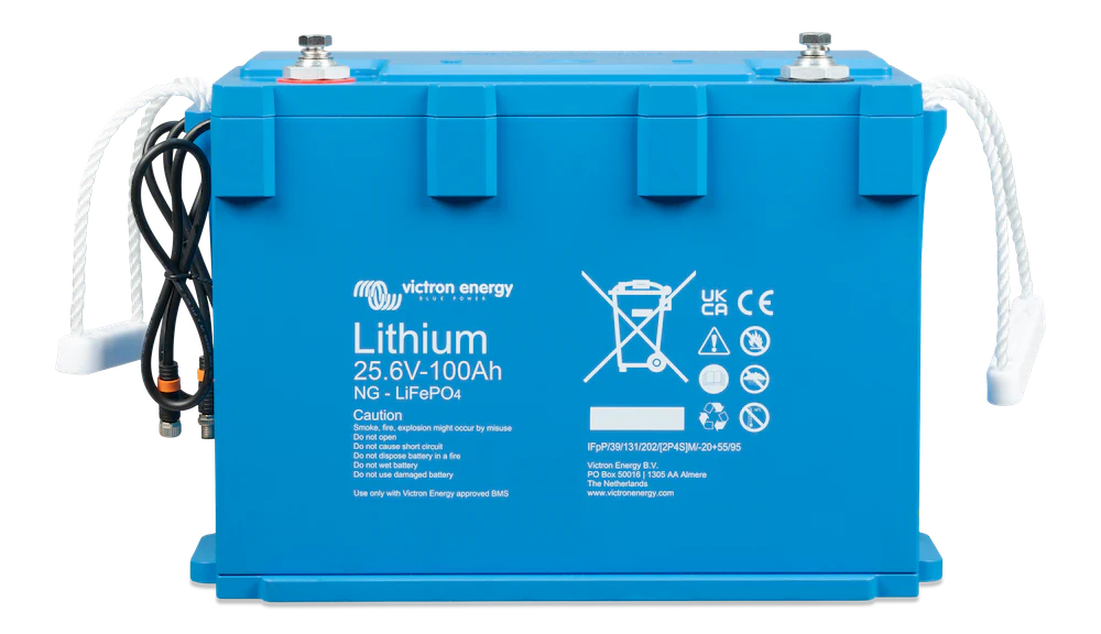 Victron Energy Lithium Battery LiFePO4 Battery 25,6V/100Ah Smart