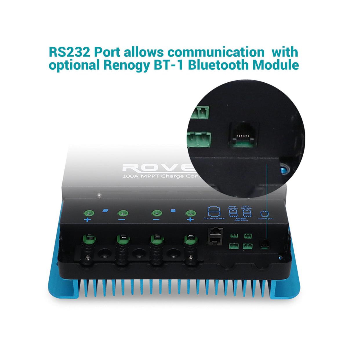 Renogy Rover 100 Amp MPPT Solar Charge Controller-6